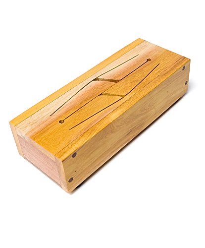 Mahogany Wood Tongue Drum Slit Tongue Log Drum With Mallets 4 Notes, Professional Sound / Quality - Jive Brand #TOP4