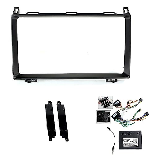 Kit de montage autoradio pour corriger l'écartement radio Mercedes W169