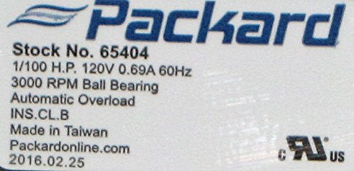 Packard Draft Inducer Furnace Fan Motor 65404 For Intertherm Miller Nordyne 903404 #TOP5