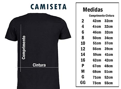 Camiseta Naruto Poder Anime Desenho Br Camisa Unissex 128 Preto Tamanho: 12; Cor: Preto