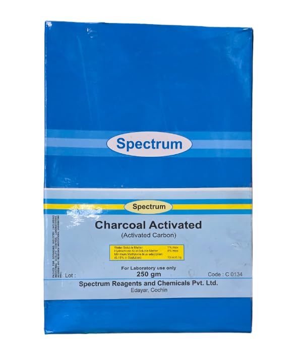 SPECTRUM Charcoal Activated (Activated Carbon) (250GM) (B0D2RJ5L2K) Amazon Price History, Amazon Price Tracker