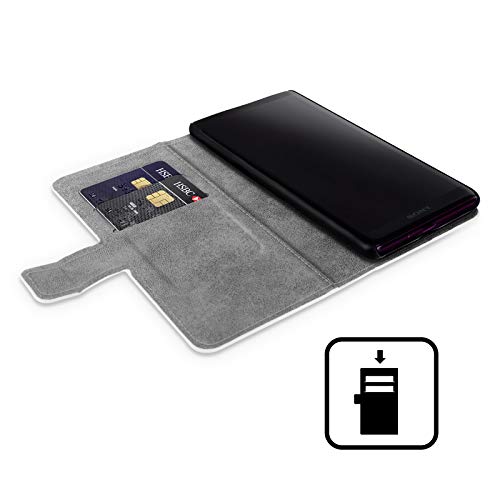 Head Case Designs Officially Licensed Manchester City Man City FC Pablo Moreno 2020/21 Players Away Kit Group 1 Leather Book Wallet Case Cover Compatible with Sony Xperia 1 VI 5G