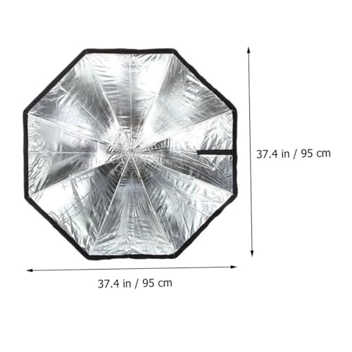 Image of NOLITOY Octagonal Photography Softbox Umbrella Type Photo Light Box with Diffuser, Studio Flash Lighting Modifier for Portrait and Video Shooting, Portable Camera Lighting Equipment