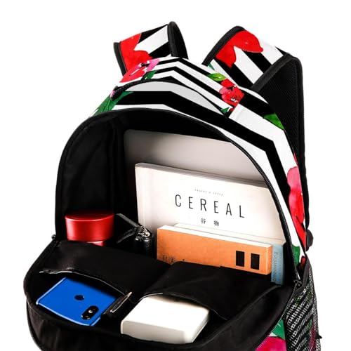 Sac à dos ordinateur portable trèfle noir sacs d'école universel - 4