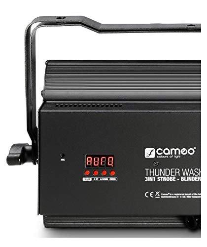 Cameo THUNDER WASH 600 RGB - 3 in 1 Strobe, Blinder und Wash Light 648 x 0,2 W RGB, schwarz