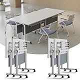 Améliorez votre espace de travail avec notre table de réunion roulante moderne, conçue pour les environnements professionnels d'aujourd'hui. Son profil esthétique et minimaliste s'intègre parfaitement dans les bureaux et les espaces de collaboration. Profitez des lignes épurées et du design fonctionnel qui favorisent la productivité et inspirent la créativité, ce qui en fait un choix idéal pour les réunions et le travail d'équipe.
