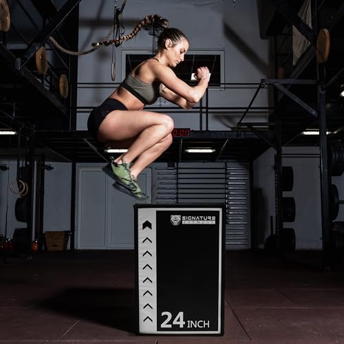 Fitvids Plyo Box, 3-in-1 Foam Plyometric Jump Box, 16”x20”x24” Box Jump for for Home Gym Training Fitness Workout Exercise by Fitvids - Image 7