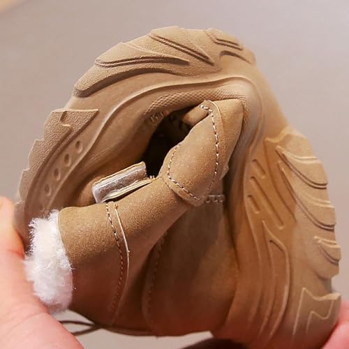 Kids Hiking Boots Toddler Girls Boys Hiking Shoes Water-Resistant Anti-Collision Non-Slip Athletic Outdoor Boots4