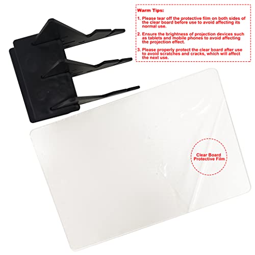 HuiDao Optical Drawing Board Sketching Tool Acrylic Sketch Wizard Sketch Drawing Board Tracing Board Painting Artifact for Beginners and Kids