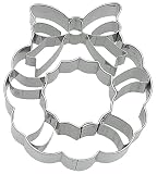 Emporte-pièce en forme de couronne de Noël en acier inoxydable