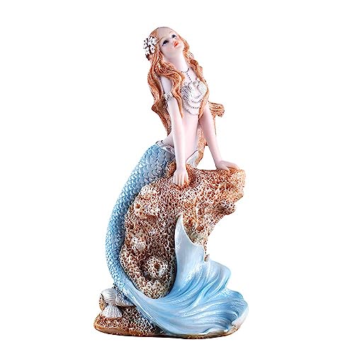 Rayberro Blue Mermaid Figurines 7.28