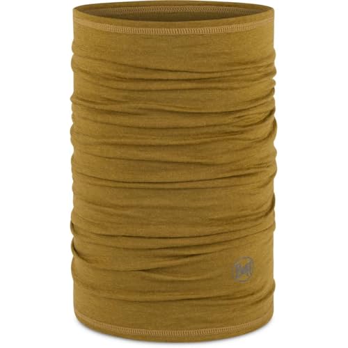 Tour de cou Merino Buff Olive - Écharpe légère 100% laine pour homme et femme
