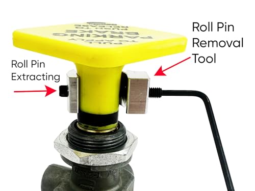 Stop Knob Ferramenta de remoção do conjunto de perfuradores de rolo para puxadores de freio a ar – R