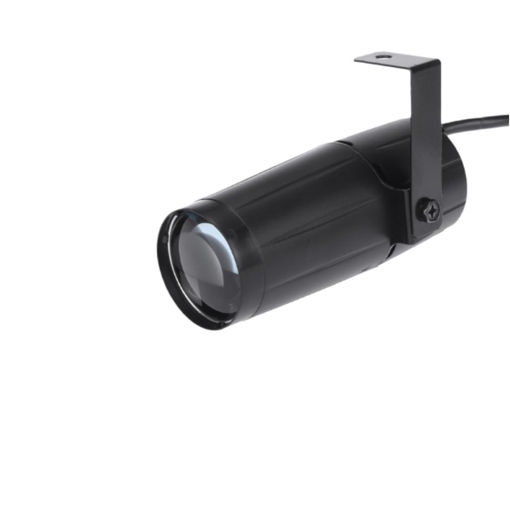Hhpnxabaz White Light 5W Led Light Beam Pinspot Light Spotlight Compatible With Dj Disco Stage Mirror Ball Effects(White Light)
