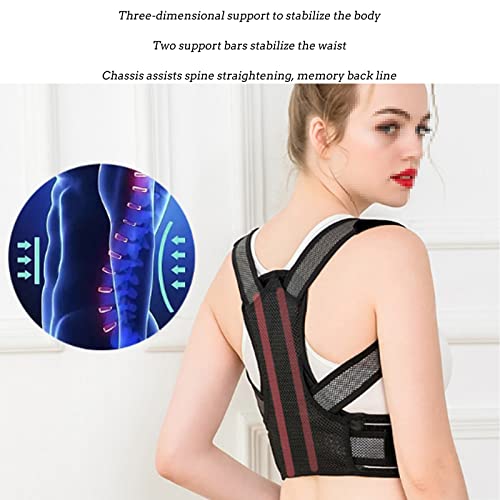 Correcteur de posture ultra léger et réglable en textile doux - 3