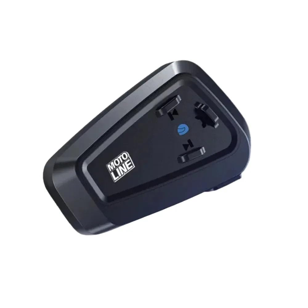 Auricolare Casco Moto Bluetooth con Assistente AI Audio HD IPX6 Doppio Accoppiamento Autonomia 12 Ore
