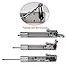 LeTkingok Reciprocating Cycle Linear Actuator, DC 12/24V Gear Adjustable Telescopic Motor DIY Motor with Speed Controller Stroke 3-15CM (DC 24V, 120RPM)
