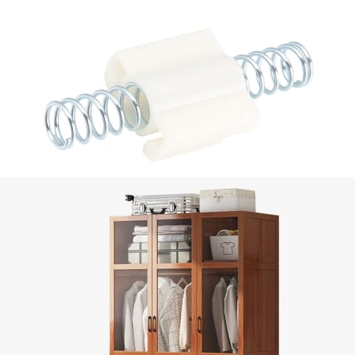 8 resortes de reparación para puertas plegables de clóset, 60 x 22 mm miniatura 2