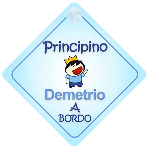 Principino Demetrio / adesivo bimbo / bambino /