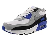 nike air max plata Sportschuhe Nike Air Max 90 Ltr Laufschuh, Gris Humo Claro/Blanco//Plata Metalizado, 40 EU