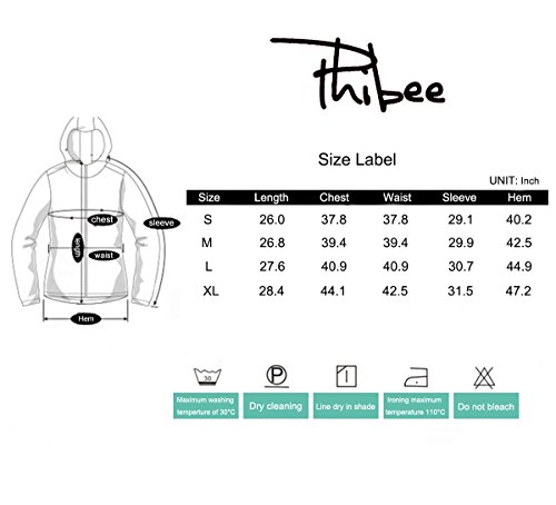 Phibee Womens Waterproof Outdoor Snowboard Breathable Ski Jacket Black M #TOP3