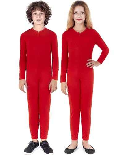 Partilandia Disfraz o Mono rojo manga larga para niños 4 a 6 años