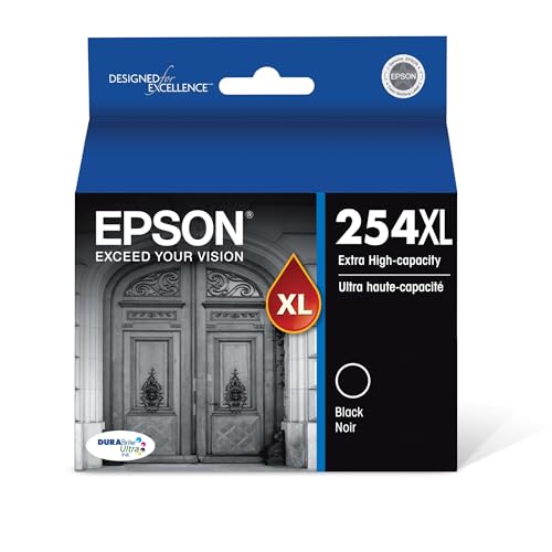 Epson DURABrite® Ultra T254XL120-S Cartucho de tinta preta de alto rendimento