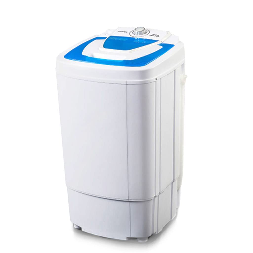 Dehydrator spin dryer, 9kg household large-capacity single cylinder dehydrator, small portable spin dryer, blue light disinfection, water and electricity saving