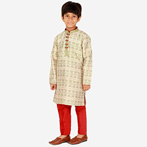 Image of Pro-Ethic Style Developer Kids Cotton Kurta Pyjama For Boys (S-142)