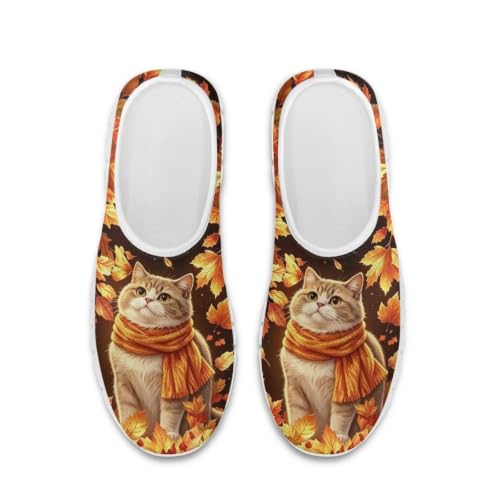 Image of Floral Sneakers for Women Colorful Art Shoes for Women Slip On Casual Work Shoes