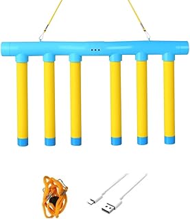 Reflective Drop Stick Challenge Game, Hand Eye Coordination Reflex Training Toy, 3 Adjustable Speed Modes, Catching Sticks Game for All Ages (Blue)