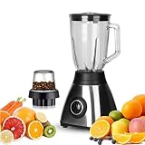 VGAGV 850W Standmixer, Kochmixer Für Sojamilch, Suppe, Brei, Shakes Und Smoothies, Eiweißgetränke, Kaffeemühle Für Bohnen, Nüsse, Gewürze