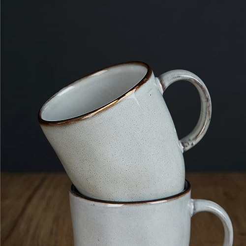 Famiware Coffee Mugs Set Of 4, Ocean Square 13Oz Coffee Cup Set With Handle For Cocoa thumb #5