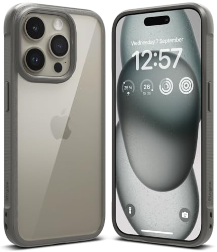 Étui iPhone 15 Pro Max Ringke Fusion Bold solide rigide et anti-rayures