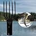 Tgpiao Fishing Spear, 4/5,Prong Fishing Spear, Spearhead Fork Spear, Frog Spear Barbed Fishing Spear Pole for Fishing and Hunting Frogs in Ponds, Rivers and Lakes (5teeth)