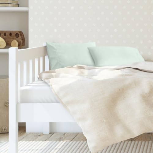 Image of Bare Home Pillowcases Envelope (Toddler Set of 2, Spring Mint)
