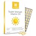 Price comparison product image Healthspan Super Strength Vitamin D3 | Immune Health | Bone, Teeth & Muscle Health | Contains 1,000iu of Natural Source Vitamin D3 in Each Tablet | Vegetarian (240 Tablets)