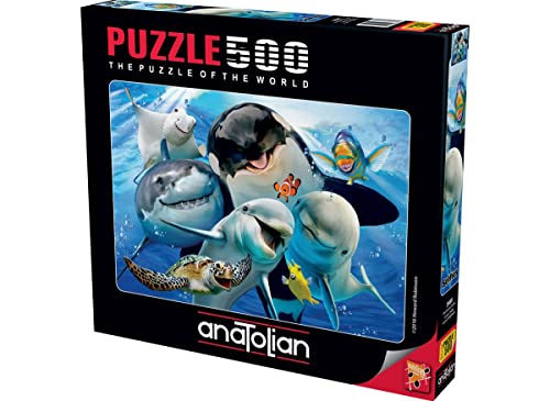Anatolian 500Piece Jigsaw Puzzle - Ocean Selfie Jigsaw Puzzle
