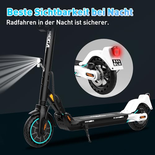 E-Scooter MEGA MOTION E Scooter mit Straßenzulassung, ABE