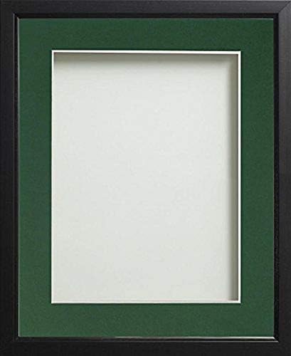 Frame Company Drayton Range 14x11-inch Grey Picture Photo Frame with White Mount For Image Size A4