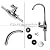 Goose-Neck High Spout Cold Water Kitchen Drinking Faucet Dispenser Polished Chrome Well-Matched with GA1, KS3198A, 1WEBN1, NZ-6501