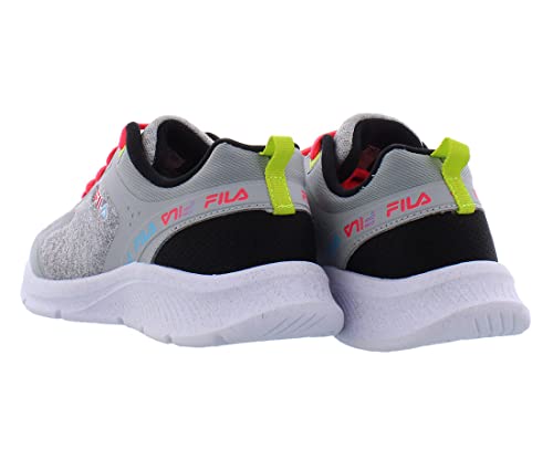 Fila Girl's Speedchaser 3 (Little Kid/Big Kid) High-Rise Heather/Bluefish/Diva Pink 3.5 Big Kid M2