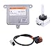 moseiny 13587843 Xenon Ballast Control Unit Compatible for 2015-2020 Blazer Impala Malibu Suburban Tahoe 20928264 Xenon HID Headlight Ballast Control Unit with Igniter & D3S Bulb 13587720 13503432