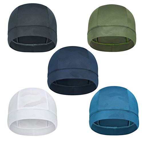 VALICLUD -Secagem Rápida Respirável Cap Umidade-Absorção de Forro Cap Chapelaria para Ao Ar Livre (M