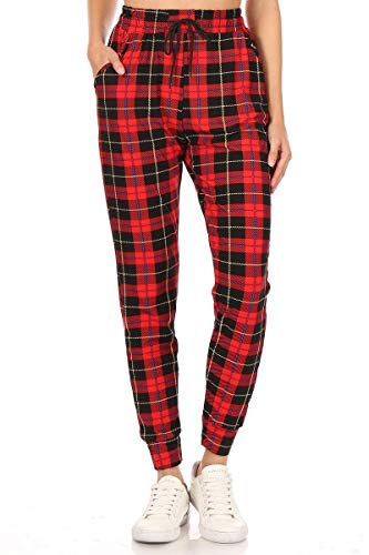 Image of Leggings Depot Premium Jogger Women's Popular Print High Waist Track Pants(S-XL)