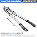 OTLOOMTBT 14 In Industrial Bolt Cutter - Chromium Molybdenum Steel, Lightweight & Portable, Heavy Duty for Locks/Chains/Fences - Ergonomic Design, Long Lifespan for Construction Workers, Locksmiths