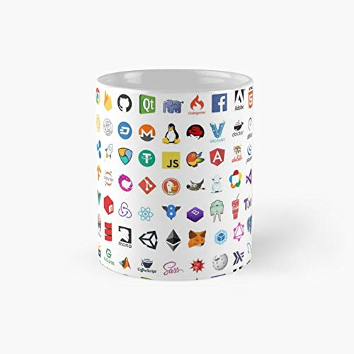 Developer icons, open source project logos, web companies - Gifts For Girls - 11 Oz Ceramic Perfect Mug