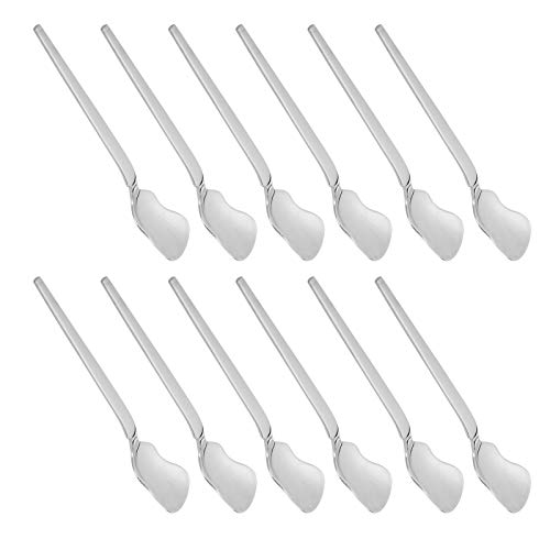 Colheres de sorvete, colheres elegantes para iogurte Sorvete Salada de frutas Sobremesa