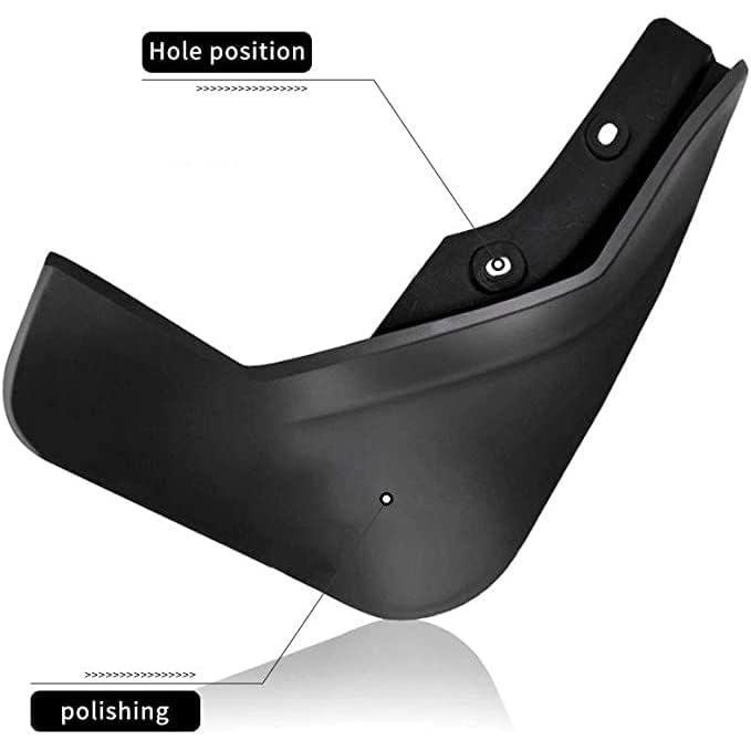 Paraspruzzi Per Volvo XC40 2018-2024: Set Completo 4 Pezzi Con Chiave E Panno In Omaggio - 5